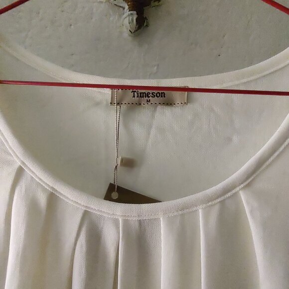 Timeson ivory blouse - Picture 2 of 4